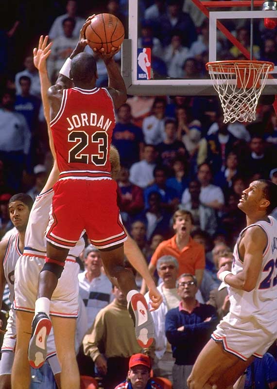 Playoffs vs Cavaliers on 5/7/1989 from Manny Milan/Sports Illustrated