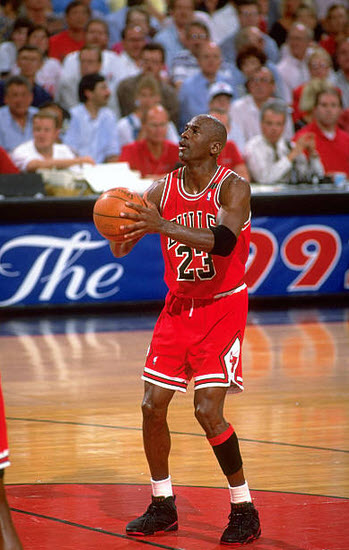 NBA Finals at Blazers on 6/12/1992 from John W. McDonough/Sports Illustrated
