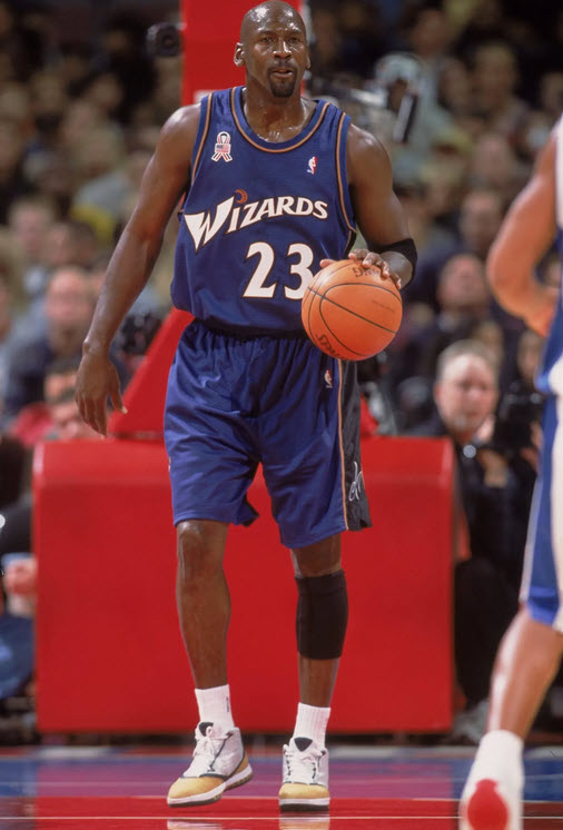 Preseason at Pistons on 9/1/2001 from Gregory Shamus/Getty
