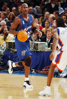 Regular Season at Knicks on 10/30/2001 from KMazur/WireImage