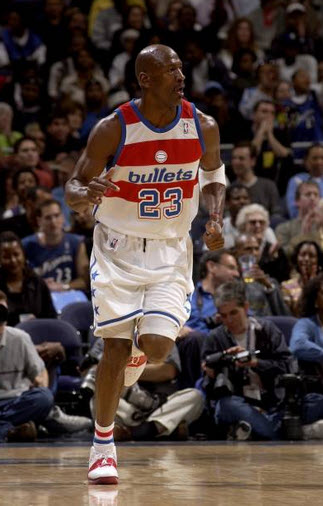 Regular Season vs Hawks on 4/12/2003 from G Flume/Getty
