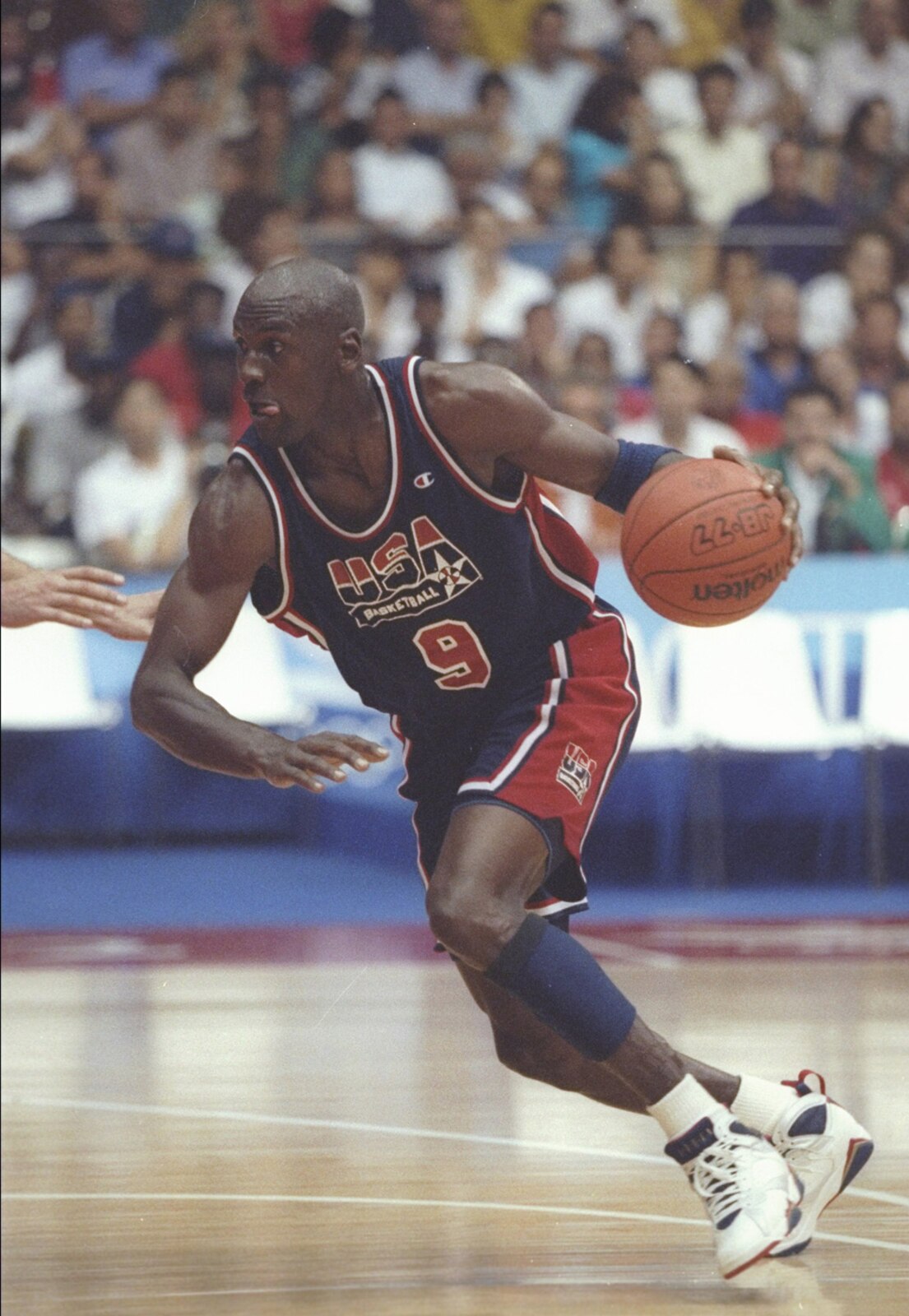Olympics vs Croatia on 8/8/1992 from Mike Powell/Getty