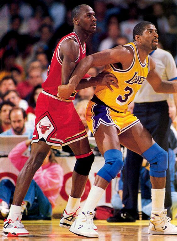 Regular Season at Lakers on 3/20/1989 from Brian Drake/Getty