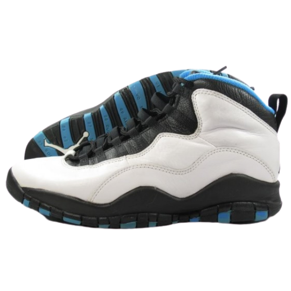 AIR JORDAN X - WHITE/BLACK-DARK POWDER BLUE from SoleCollector