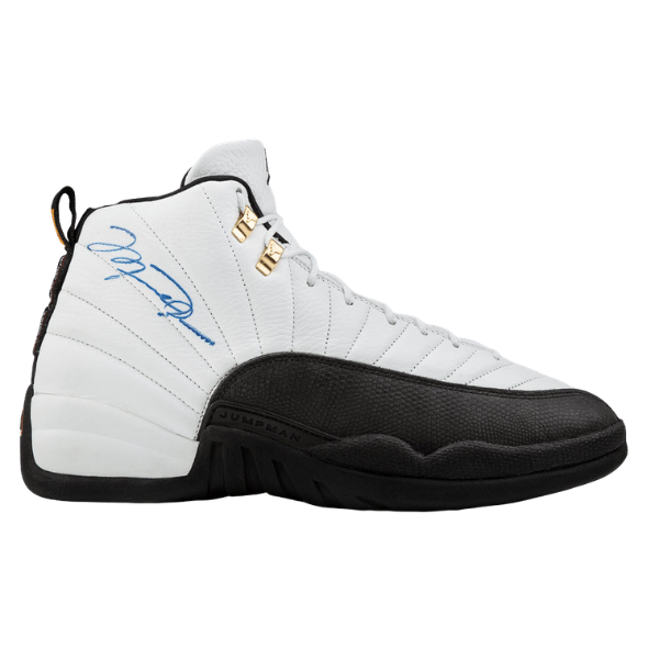 AIR JORDAN XII - WHITE/BLACK-TAXI from Jordan Collection