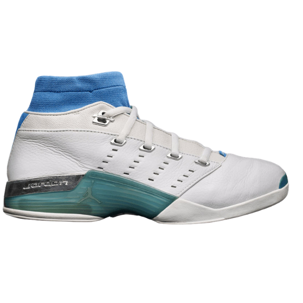 AIR JORDAN XVII - LOW WHITE/UNIVERSITY BLUE from Jordan Collection