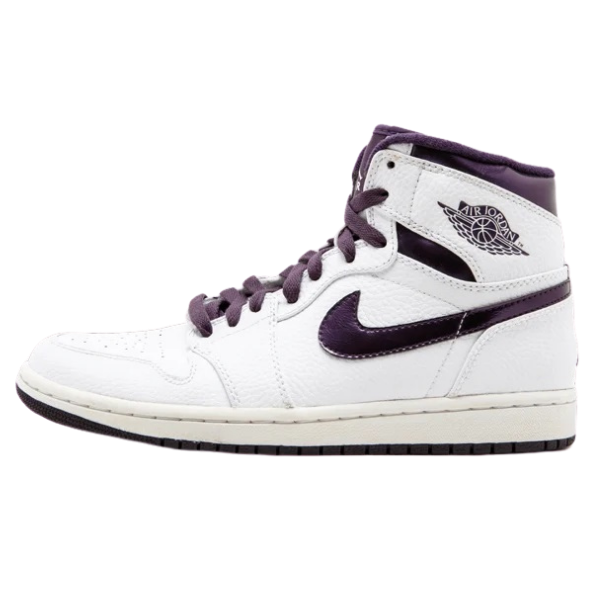 AIR JORDAN I  METALLIC COLORWAYS - WHITE/METALLIC PURPLE from Stadium Goods