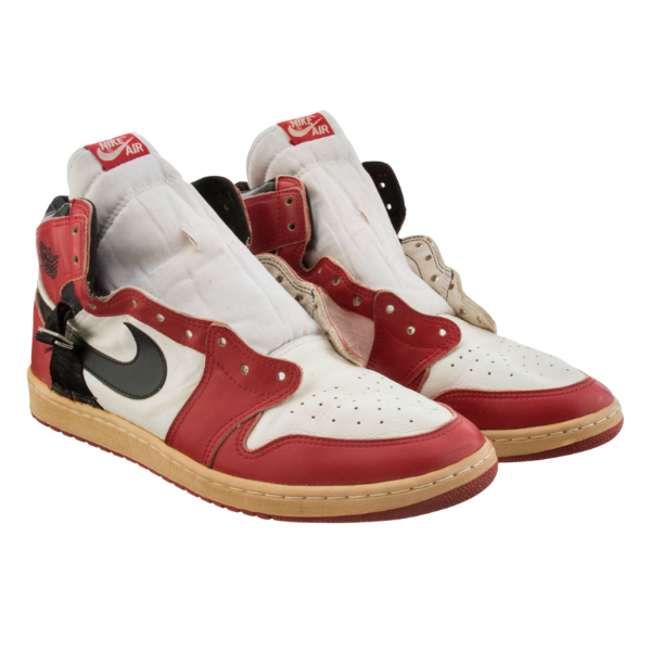 AIR JORDAN I  STRAP - WHITE/RED from Nike - Jordan Collection